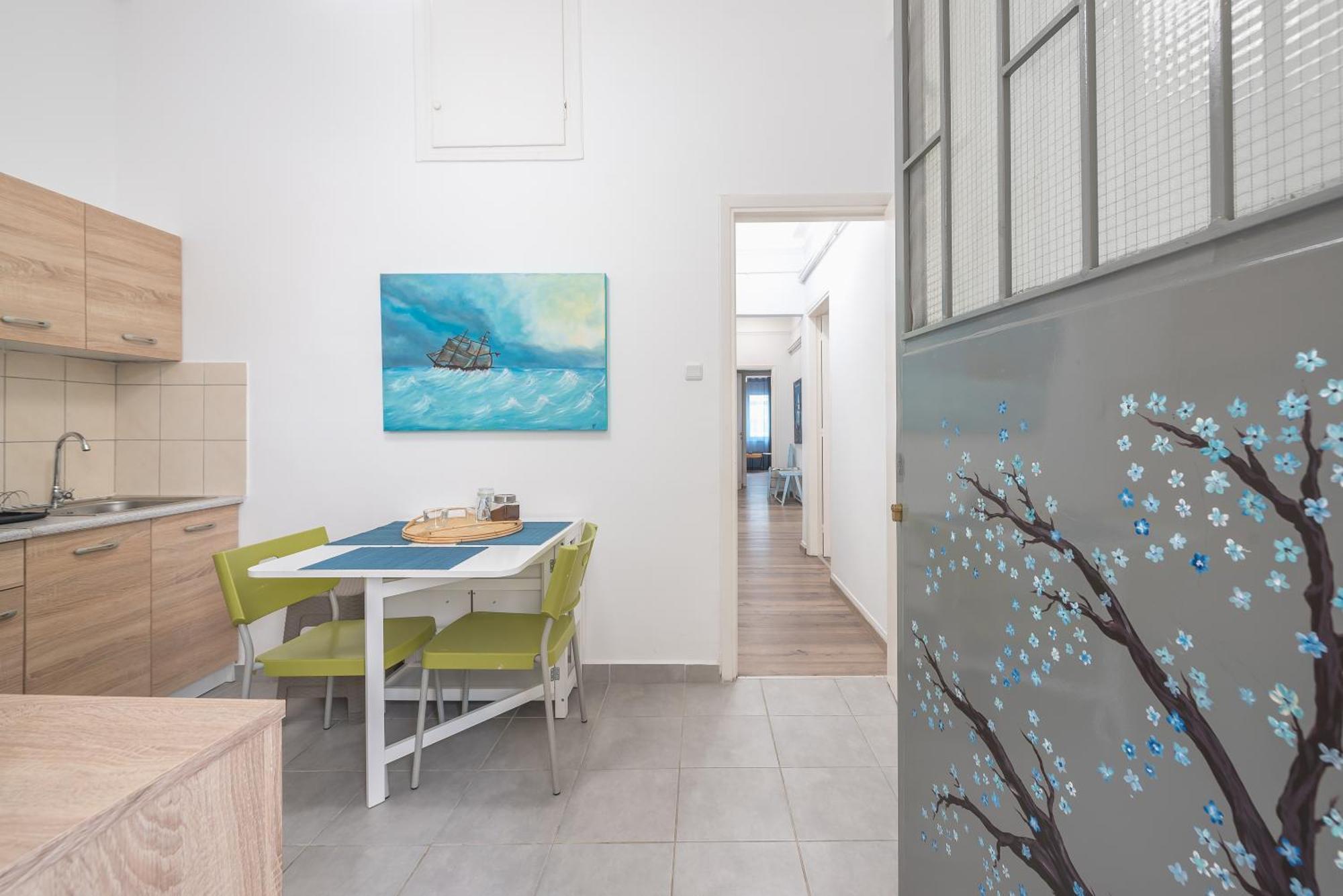 Ferienwohnung Peaceful And Comfy 2Ba In Athens Heart Exterior foto